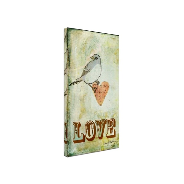 Tammy Kushnir 'Love 2' Canvas Art,12x24